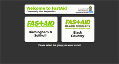 Desktop Screenshot of fastaid.org.uk
